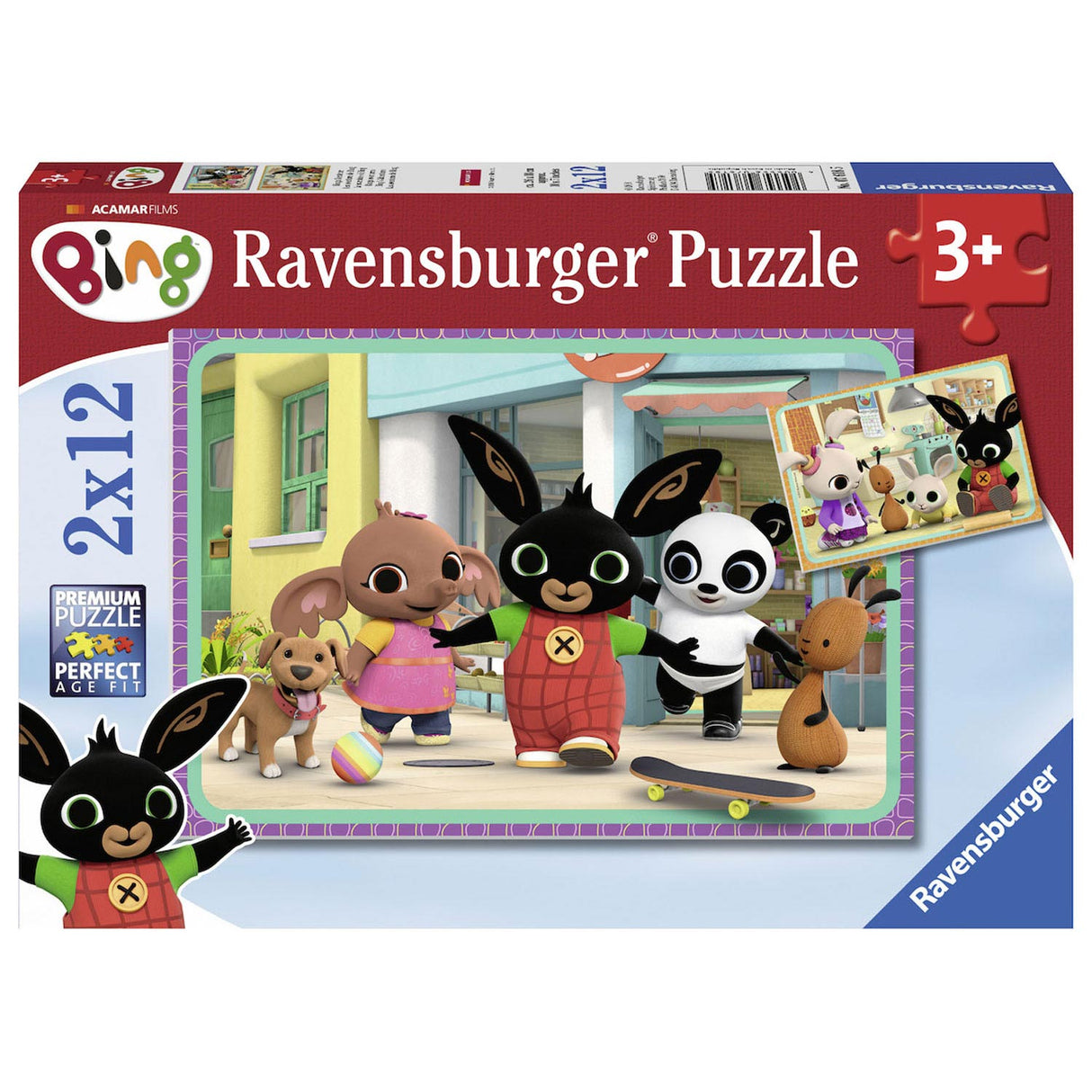 Ravensburger - Puzzel 2x12 Stécker