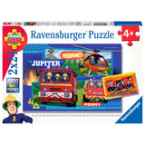 Ravensburger - Fireman Sam Puzzle - I Action 2x24 stykker