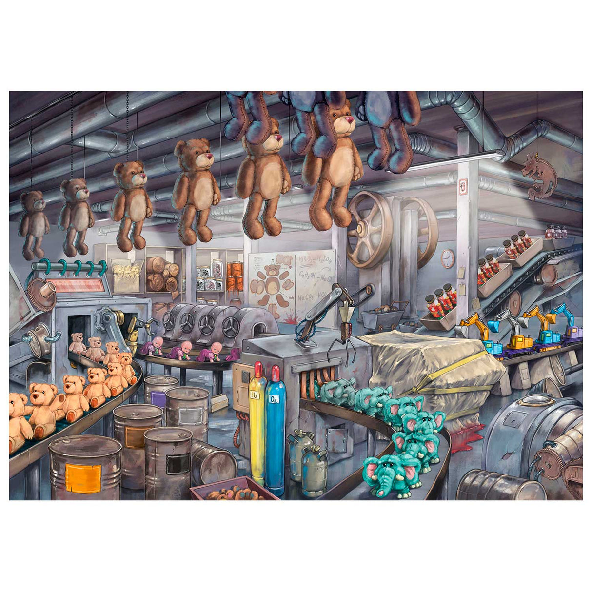 Ravensburger Escape Room Puzzle To Factory 368st.