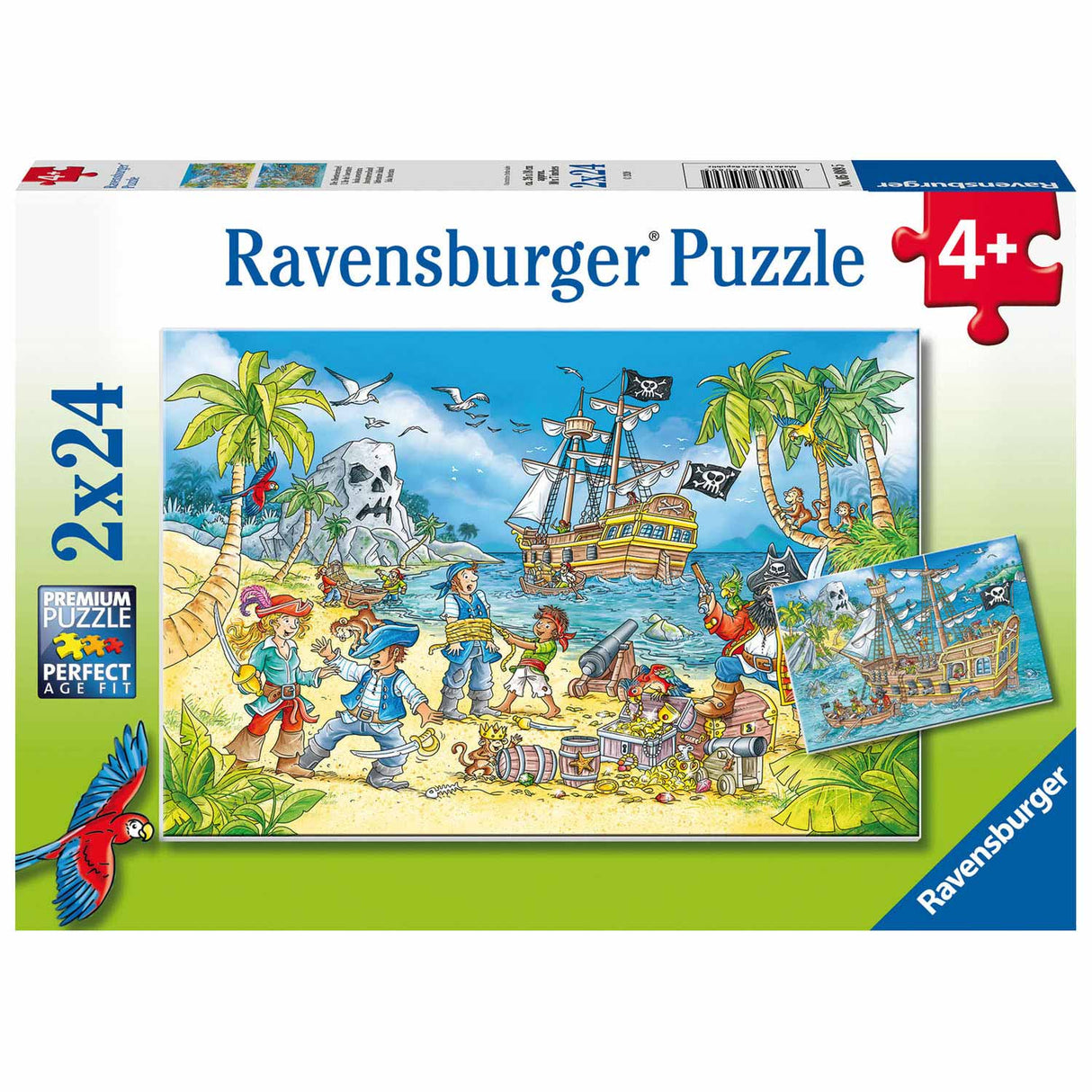 Ravensburger Adventure Island 2x24 Stücke