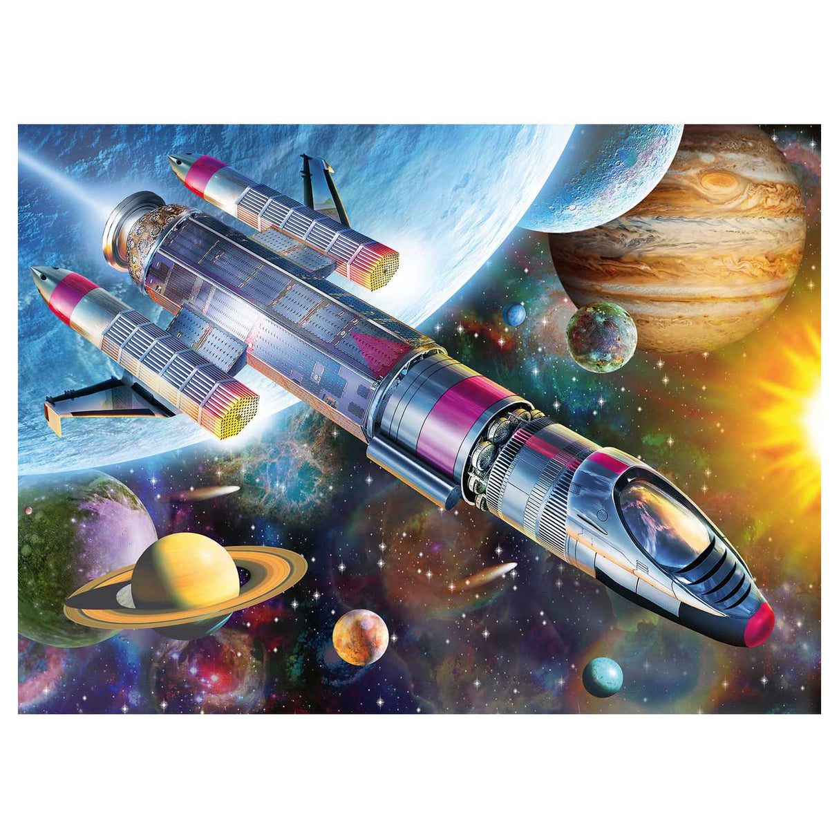 Ravensburger - Mission dans l'espace 100e. Xxl