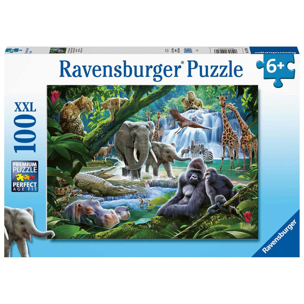 Ravensburger - Dschungel Dien 100st. Xxl