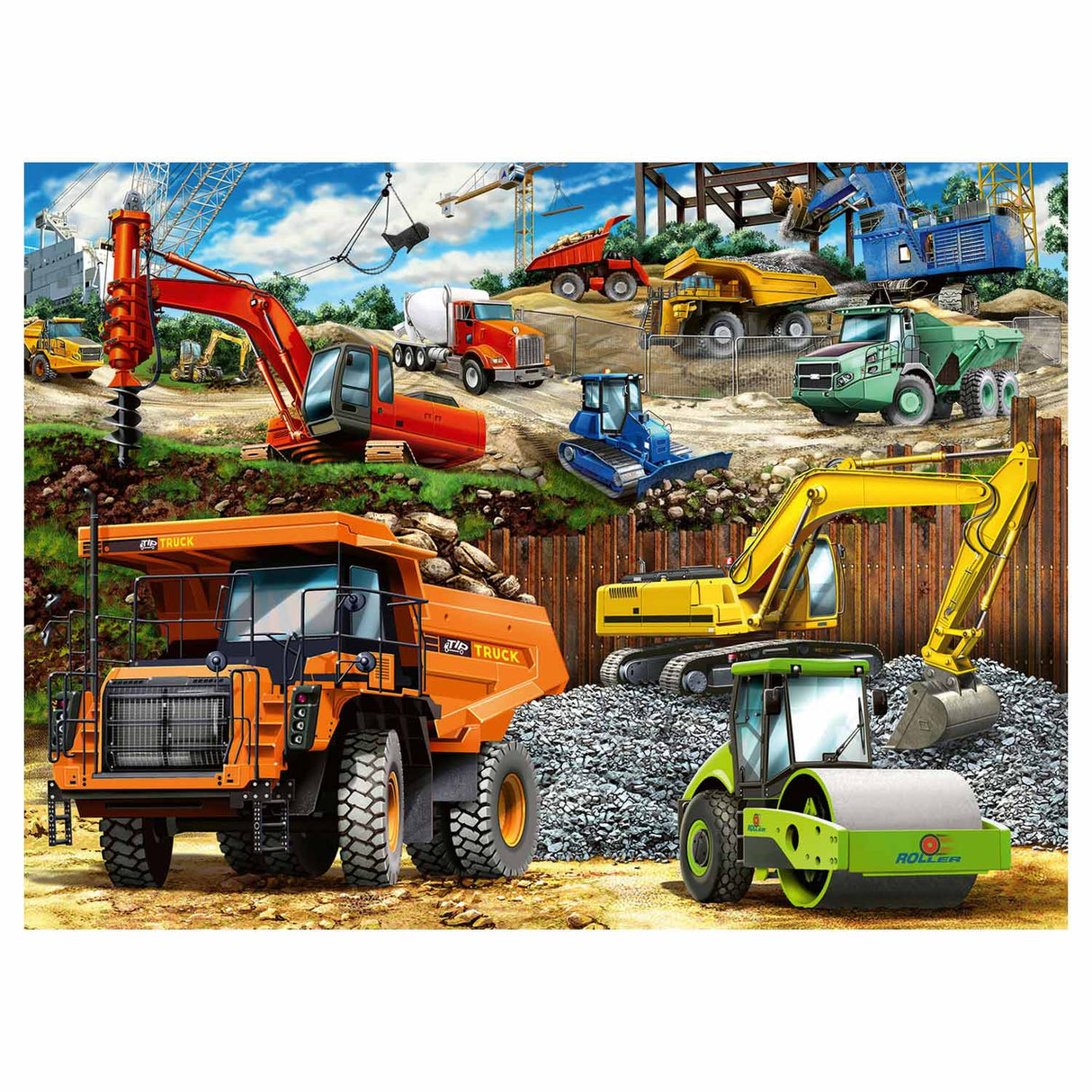 Ravensburger - Building Vehicles 100th. Xxl