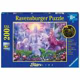 Ravensburger - Magische Einhorn -Nacht 200 Stücke xxl