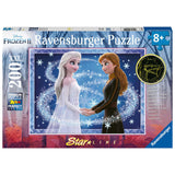 Ravensburger - Frozen Starline - Sisters Forever 200 pezzi xxl