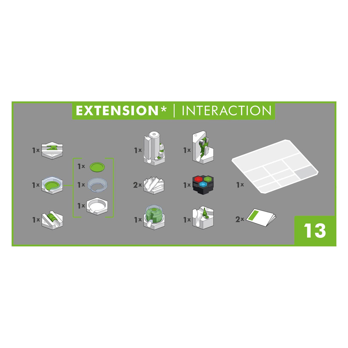 Set interakcijske interakcije Ravensburger Gravitrax