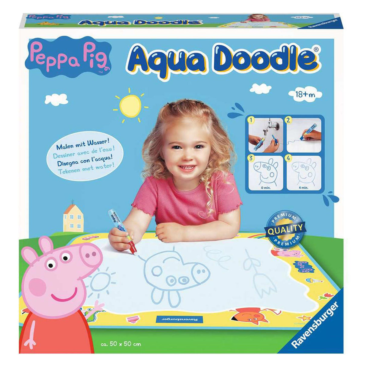 Ravensburger aqua doodle peppa prašič