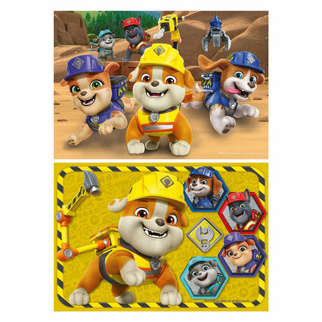 Ravensburger Puzzle Paw Patrol Rubble Crew – 2x12 Teile Pappe.