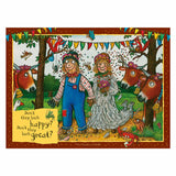 Ravensburger Puzzle Hochzeit auf dem Bauernhof – 4 Puzzles