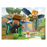 Ravensburger Puzzle Minecraft-Abenteuer – 200 Teile. xxl