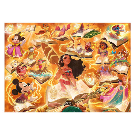 Ravensburger Puzzle Disney Lorcana Gimmers of the Realm: Amber - 1000 Teile.