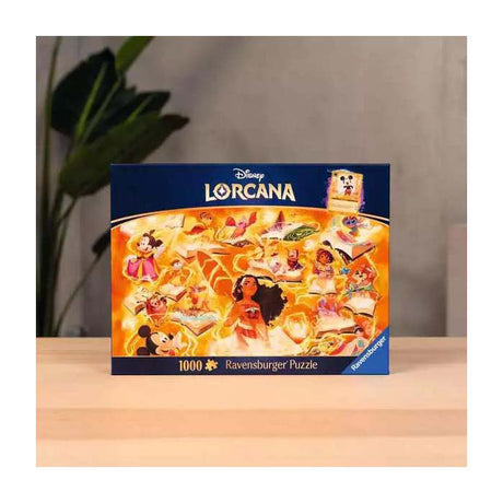 Ravensburger Puzzle Disney Lorcana Gimmers of the Realm: Amber - 1000 Teile.