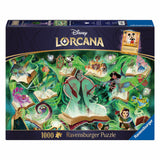 Ravensburger Puzzle Disney Lorcana Gimmers of the Realm: Emerald – 1000 Teile.