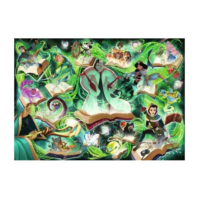Ravensburger Puzzle Disney Lorcana Gimmers of the Realm: Emerald – 1000 Teile.
