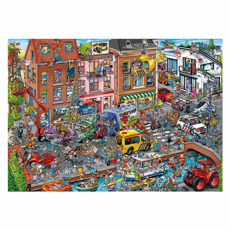 Ravensburger Ray's Comic-Serie – Zeitreise 3 – Moderne Zeit – 1000-teiliges Puzzle