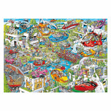 Ravensburger Ray's Comic-Serie: Time Travel 4 – Future Time – Cartoon-Puzzle – 1000 Teile