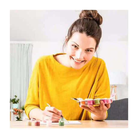 Ravensburger Malen-nach-Zahlen-Set – Kreativ-Malpaket Ananas.