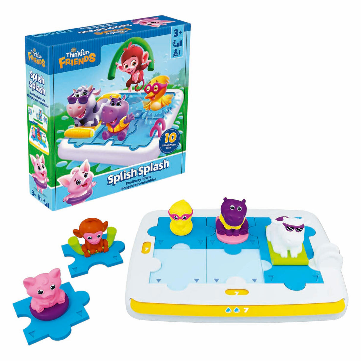 Ravensburger Thinkfun Friends: Splish Splash – Denksportaufgabe