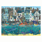 Ravensburger Puzzle Hafen der Wunder – ein geschäftiger Fantasiehafen – 1500 Teile.