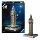 Ravensburger 3D-Puzzle Icons Big Ben – mit Licht – 235 Teile.