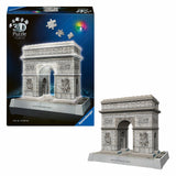Ravensburger 3D-Puzzle Iconic Arc de Triomphe Paris – mit Licht – 255 Teile.