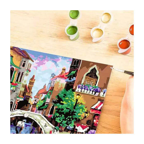 Ravensburger Malen-nach-Zahlen-Set – Venedig-Kunstleinwand für Erwachsene.