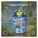 Ravensburger 3d puzzel disney stitch pennenhouder - 54 stukjes.