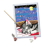Ravensburger – creart: dreaming cats – schilderen op nummer