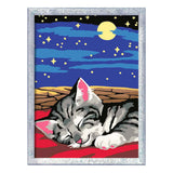 Ravensburger – creart: dreaming cats – schilderen op nummer