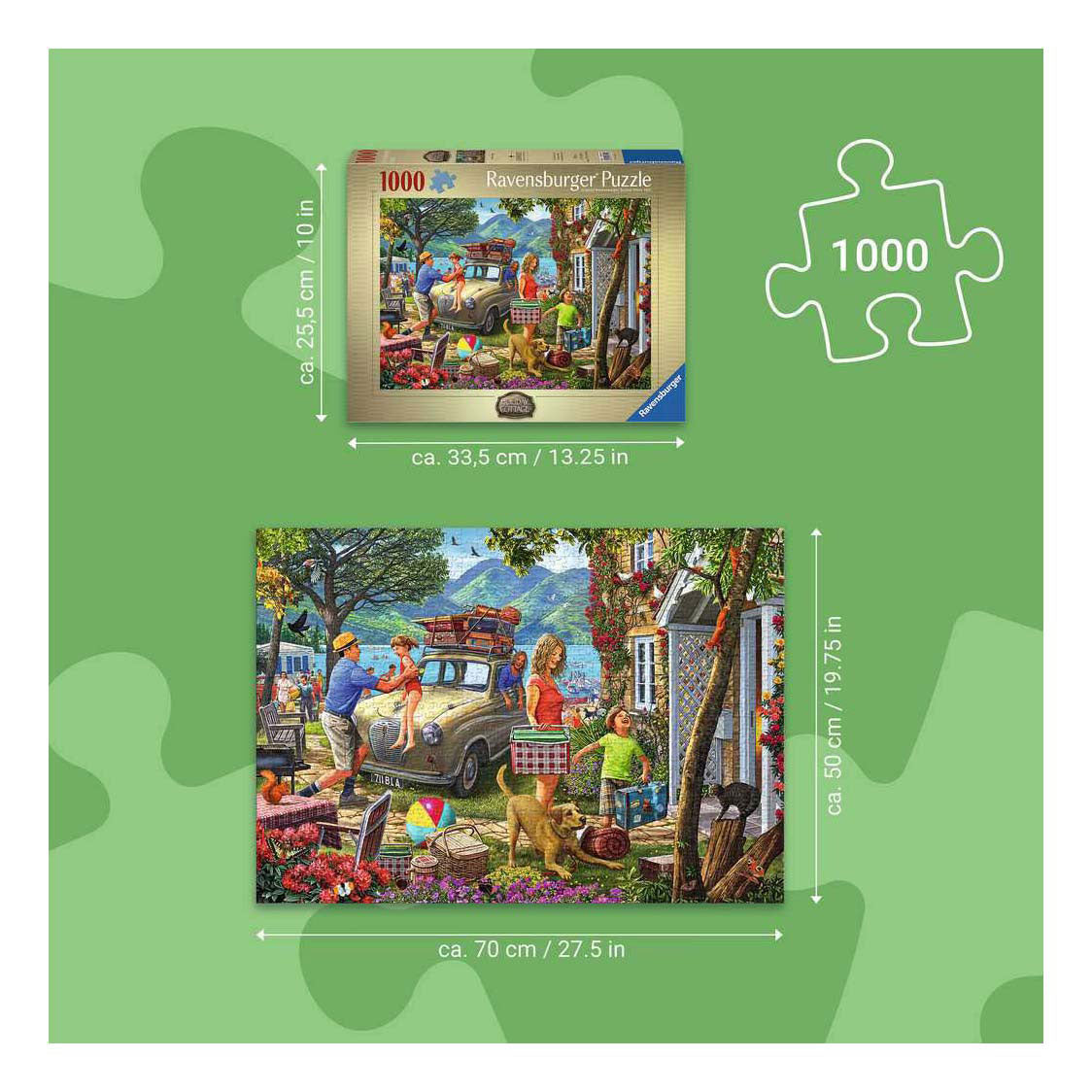 Ravensburger – Ferienhaus – Puzzle – 1000 Teile
