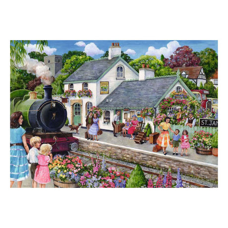 Ravensburger â€“ whistle stop cottage â€“ legpuzzel â€“ 1000 stukjes