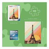 Ravensburger – parijse regenboog – florent bodart – legpuzzel – 500 stukjes
