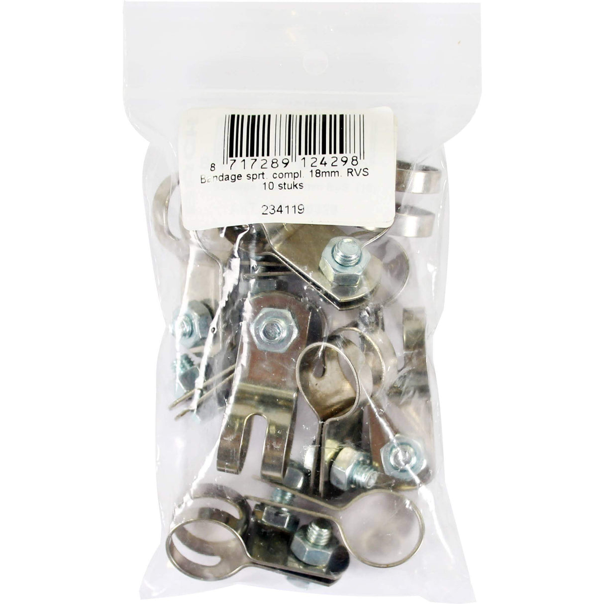 Bofix 234119 Bandage Sport 18mm Edelstahl komplett P 10