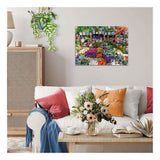 Ravensburger – bloemenmarkt, frankrijk – legpuzzel – 500 stukjes