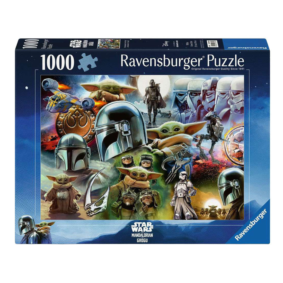 Ravensburger – legpuzzel - star wars – 1000 stukjes – 70 x 50 cm