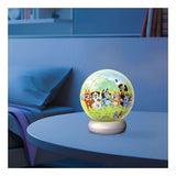 Ravensburger – bluey – 3d puzzle-ball nachtlicht – 73 stukjes