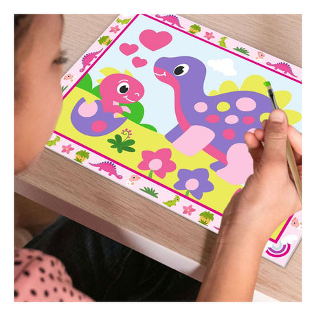 Ravensburger – Creart: Bunte Dinosaurier – Malen nach Zahlen