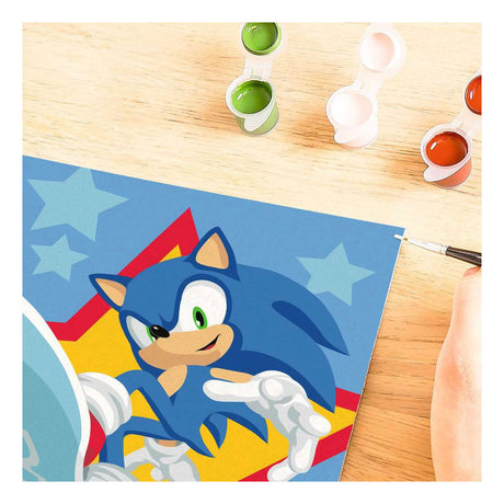 Ravensburger – creart: speedy sonic – schilderen op nummer