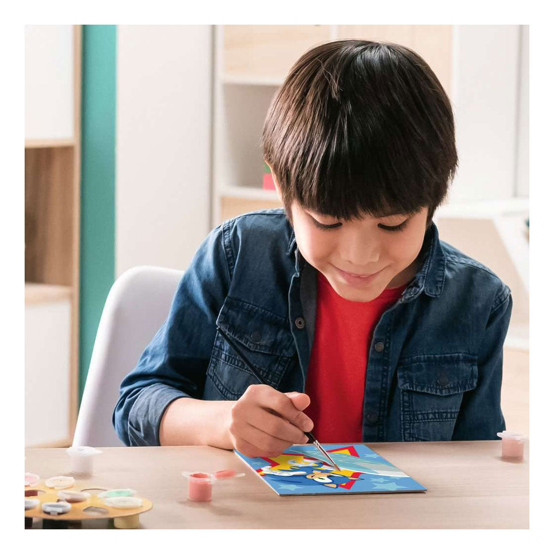 Ravensburger – creart: speedy sonic – schilderen op nummer
