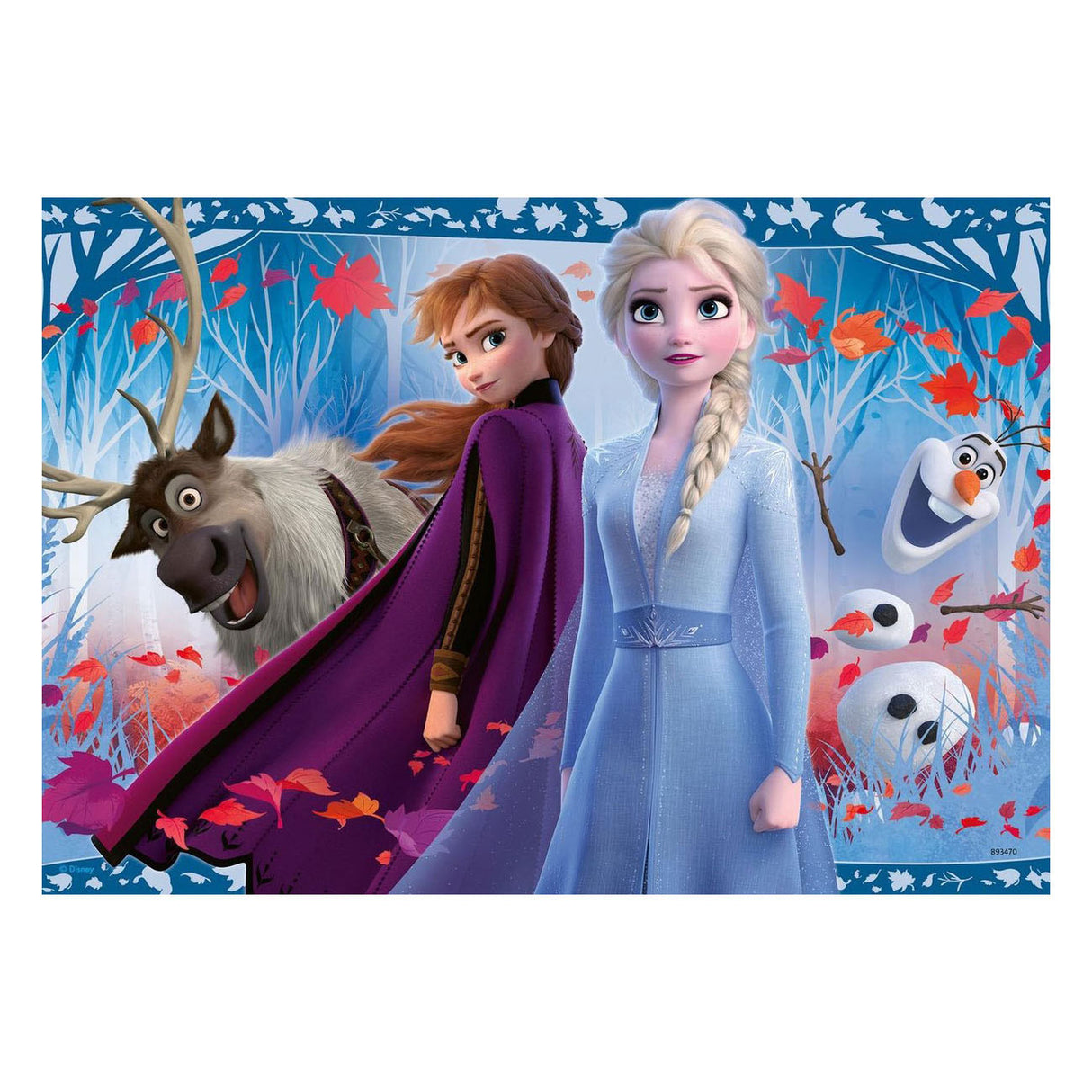 Ravensburger Puzzle Frozen 2 Die Reise ins Unbekannte 2x12 Teile