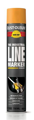 Rost-Oleum-Sprühdose, gelbe Linie, 750 ml (Trolley)