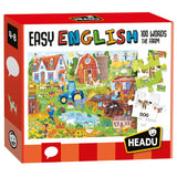 Headu Easy English 100 Words Farm, 108st. (OG)