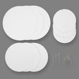 Blanko-Mobiles der Firma Creativ, D 12+15+18 cm, 300 gr, 4 Set 1 Box