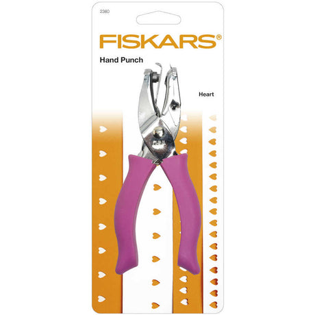 Creativ Company Fiskars Handstanzer, Herz, Lochgröße 5 mm, 1 Stück