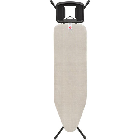 Brabantia Bügelbrett B – für Bügeleisen – 124 x 38 cm – Jeansgrau