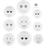 Creativ Firmenmobiles mit Motiv, D 12+15+18 cm, 300 gr, weiß, 3 Set 1 Box