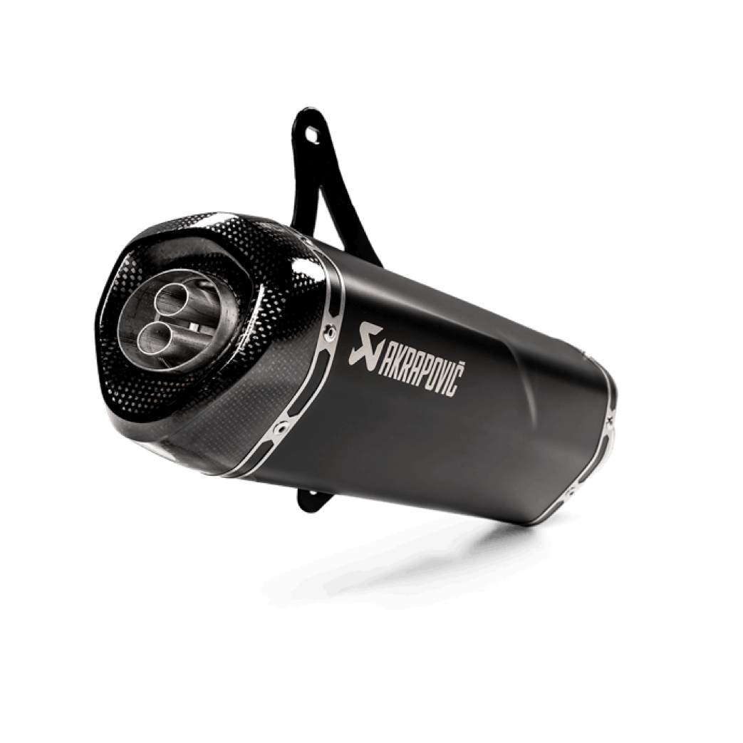AKRAPOVIč Auspuff Akrapovic Racing SS Black | Vespa GTS
