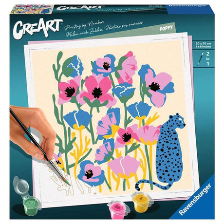 Ravensburger Malen nach Zahlen – Mohn