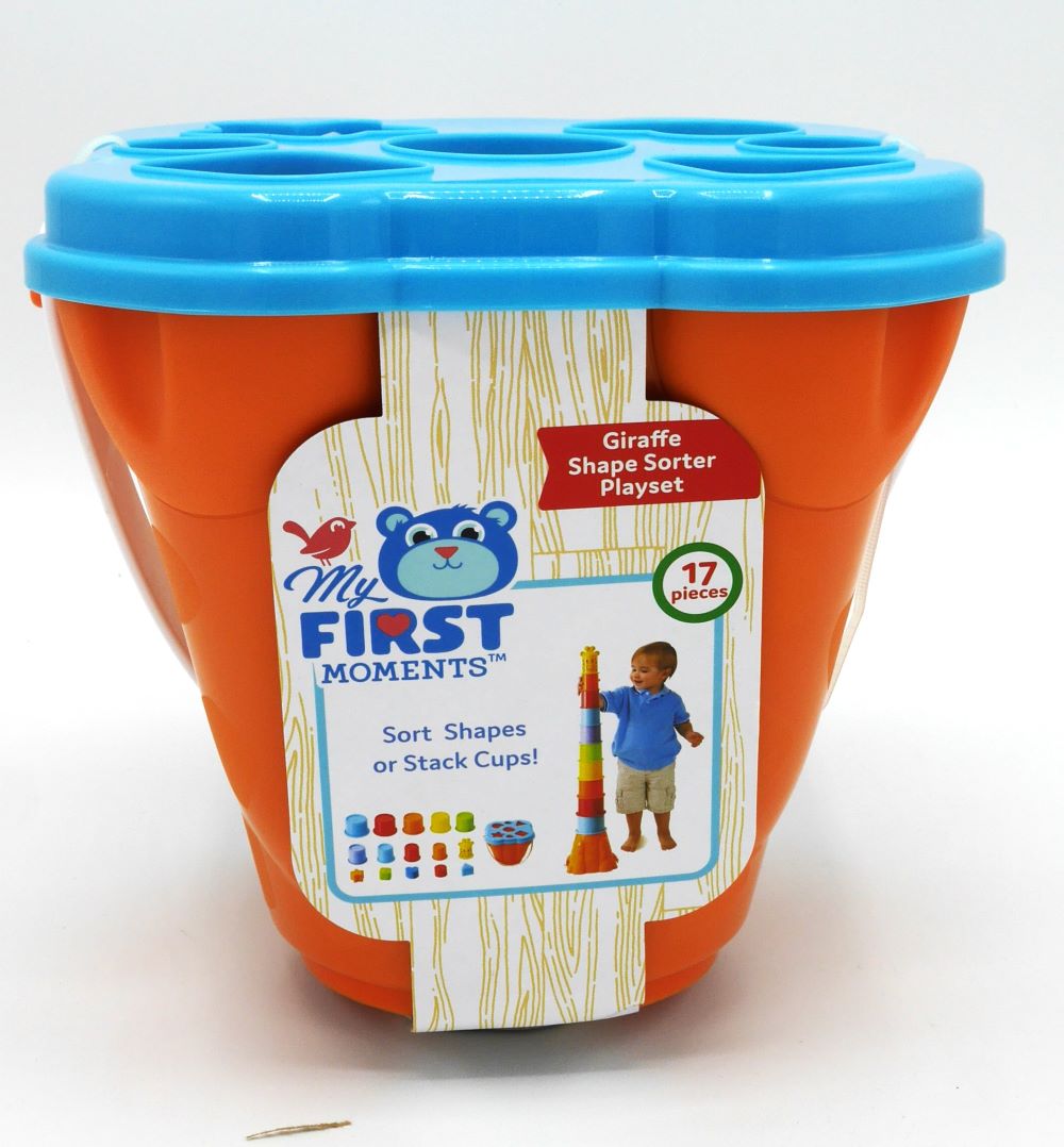 Playgo – Stapelbecher und Formensortierer in fröhlichen Farben