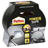 Pattex power tape 10 m zwart | power ducktape voor universeel gebruik | waterdichte extreem sterk | premium grip ducktape.